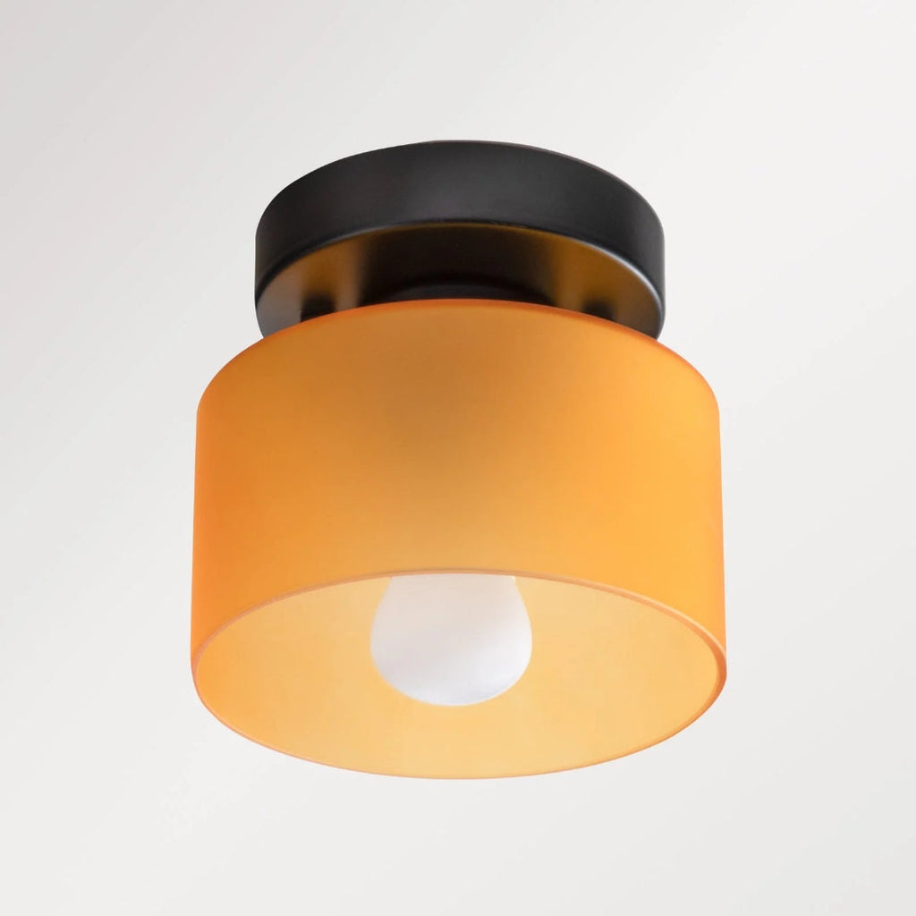 Vintage Fabric Ceiling Light