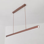 Thala Suspension Linéaire Moderne Noir/Marron Salon - Neutralighting