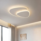 Seronix Plafonnier Triangle Moderne Blanc Salon-Cielum