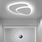 Seronix Plafonnier Triangle Moderne Blanc Salon-Cielum