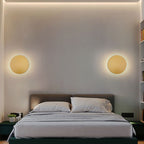 Kyris Applique Murale Ronde Minimaliste Noir/Or/Blanc. Salon - Neutralighting