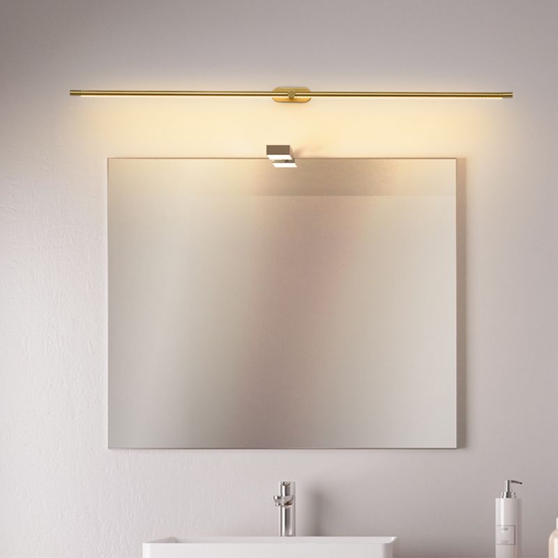 Ivox Applique Murale Linéaire Minimaliste Or & Noir - Neutralighting