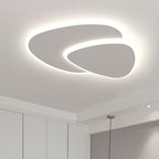 Seronix Plafonnier Triangle Moderne Blanc Salon-Cielum
