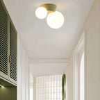 Double Globe Ceiling Light