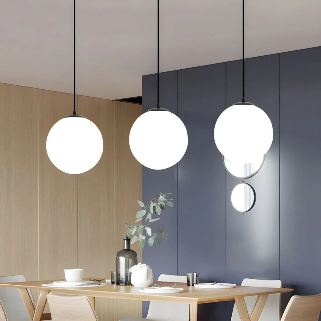 Triple Globe Pendant Light