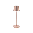 LED Table Lamp Aluminum Rechargeable Cordless Design | 12-Hour Battery Life | Dimmable Modern Portable Lighting Solution