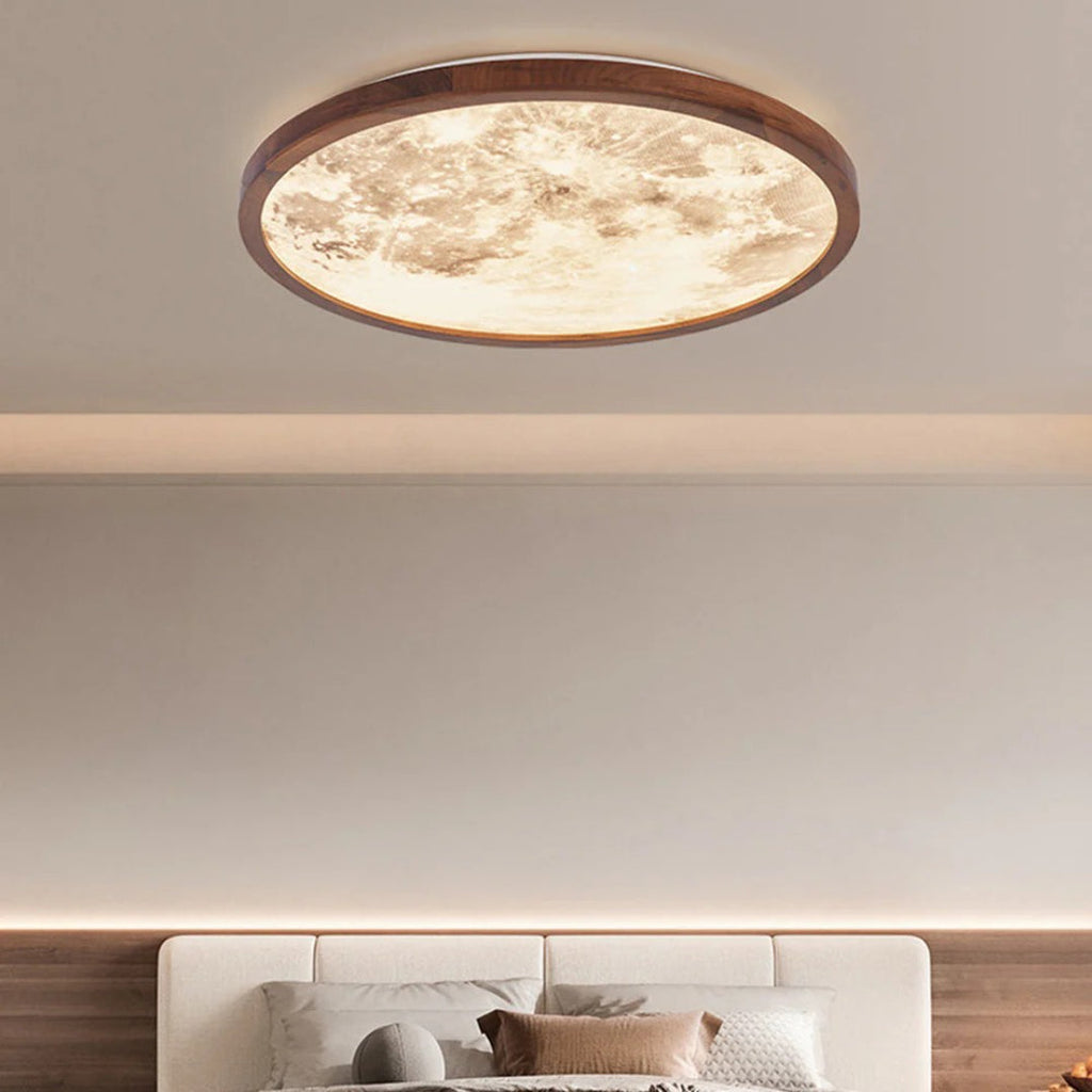 Modern Moon LED Ceiling Light