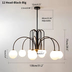 Modern Glass Chandelier