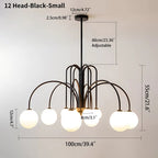 Modern Glass Chandelier