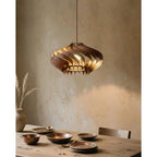 Japandi Wooden Pendant Light