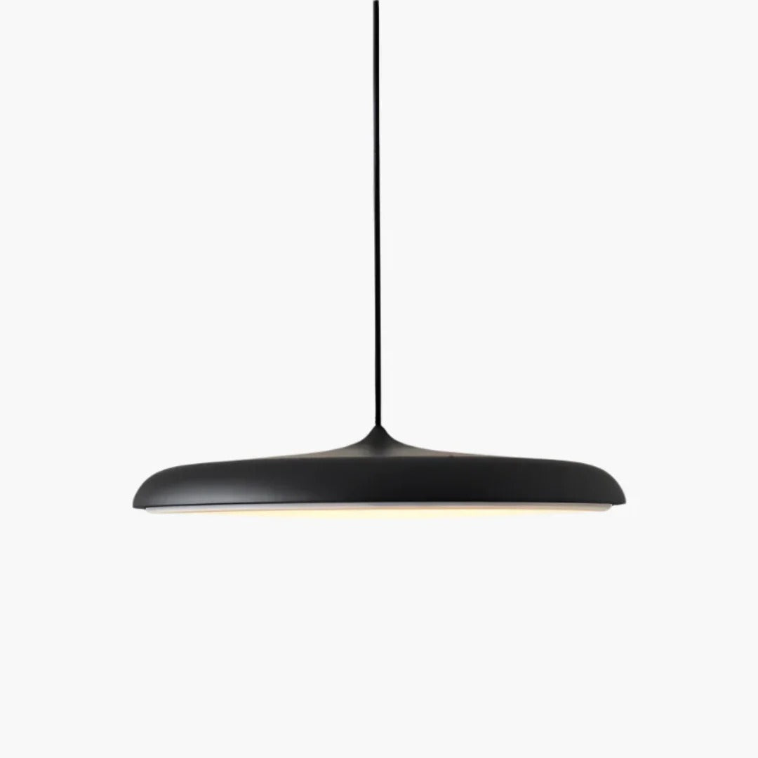 Minimalist Round Metal Pendant Light