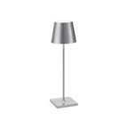 LED Table Lamp Aluminum Rechargeable Cordless Design | 12-Hour Battery Life | Dimmable Modern Portable Lighting Solution