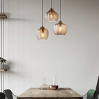 Woven Glass Pendant Light