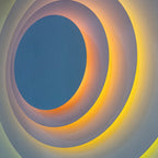 Noen Applique Murale Moderne Multicolore. Rose/Bleu/Jaune. Salon - Neutralighting