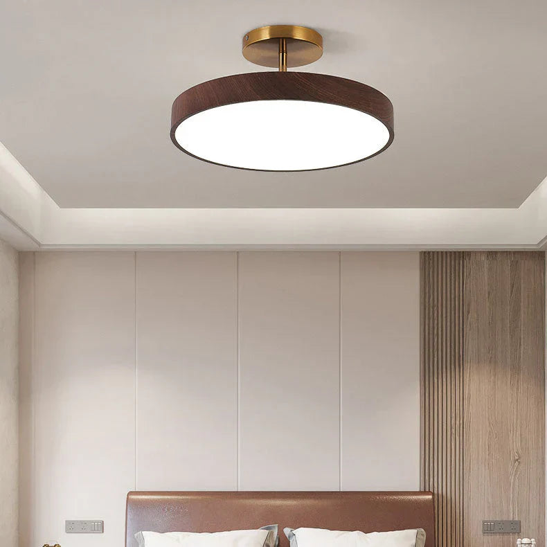 Scandinavian Wooden Ceiling Light
