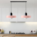Double Glass Pendant Lamp – Retro Inspired Modern Dining Table Design
