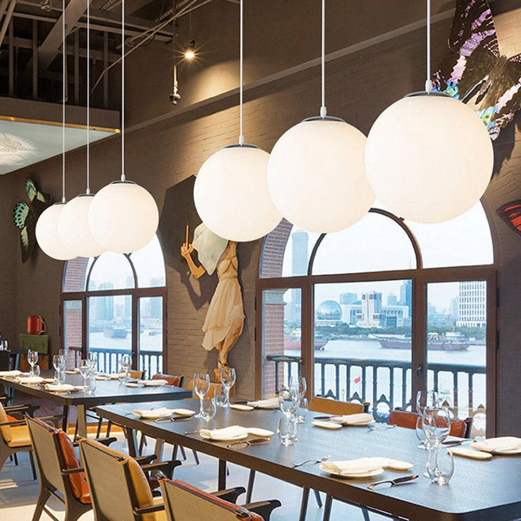 Triple Globe Pendant Light