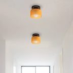 Vintage Fabric Ceiling Light