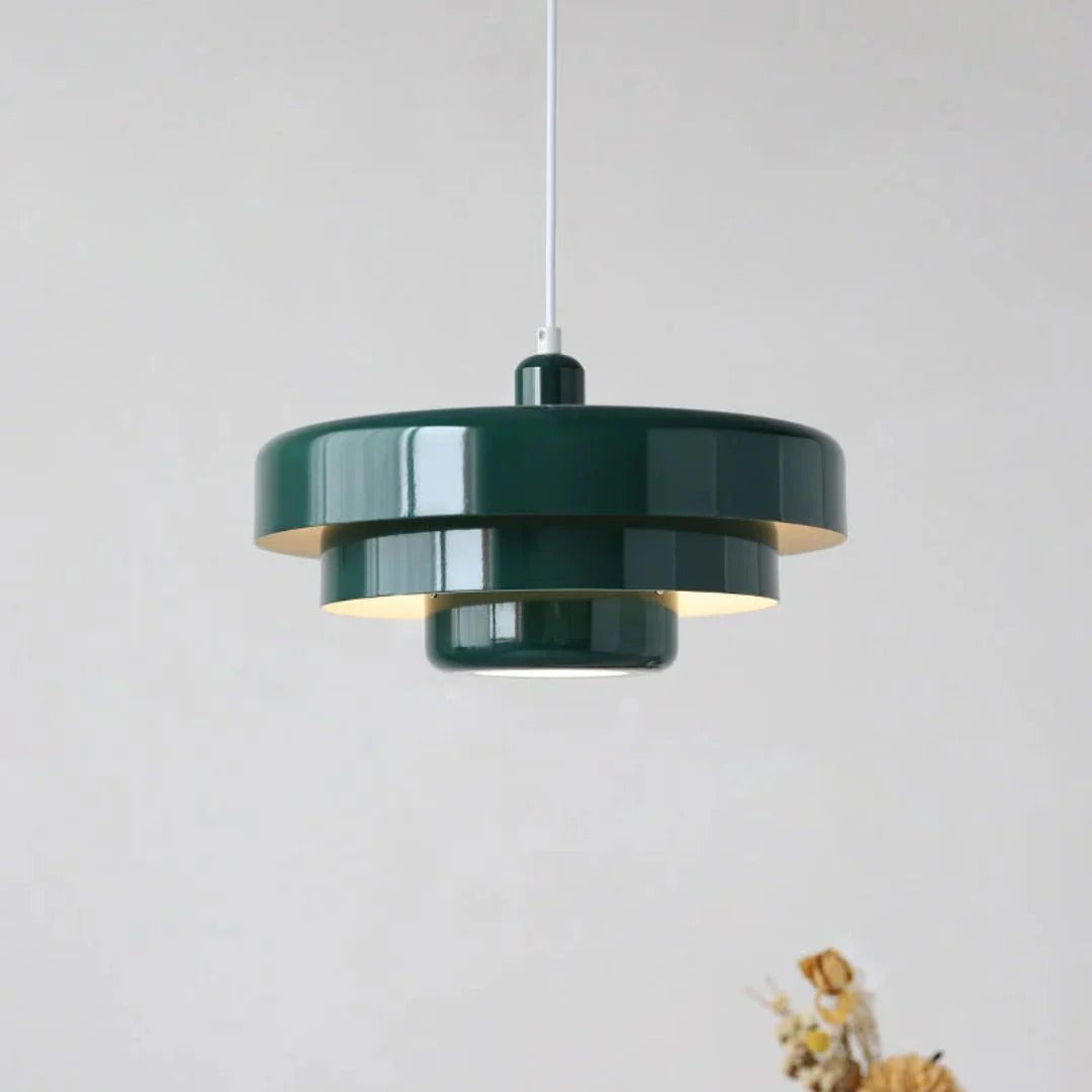 Layered Metal Pendant Light