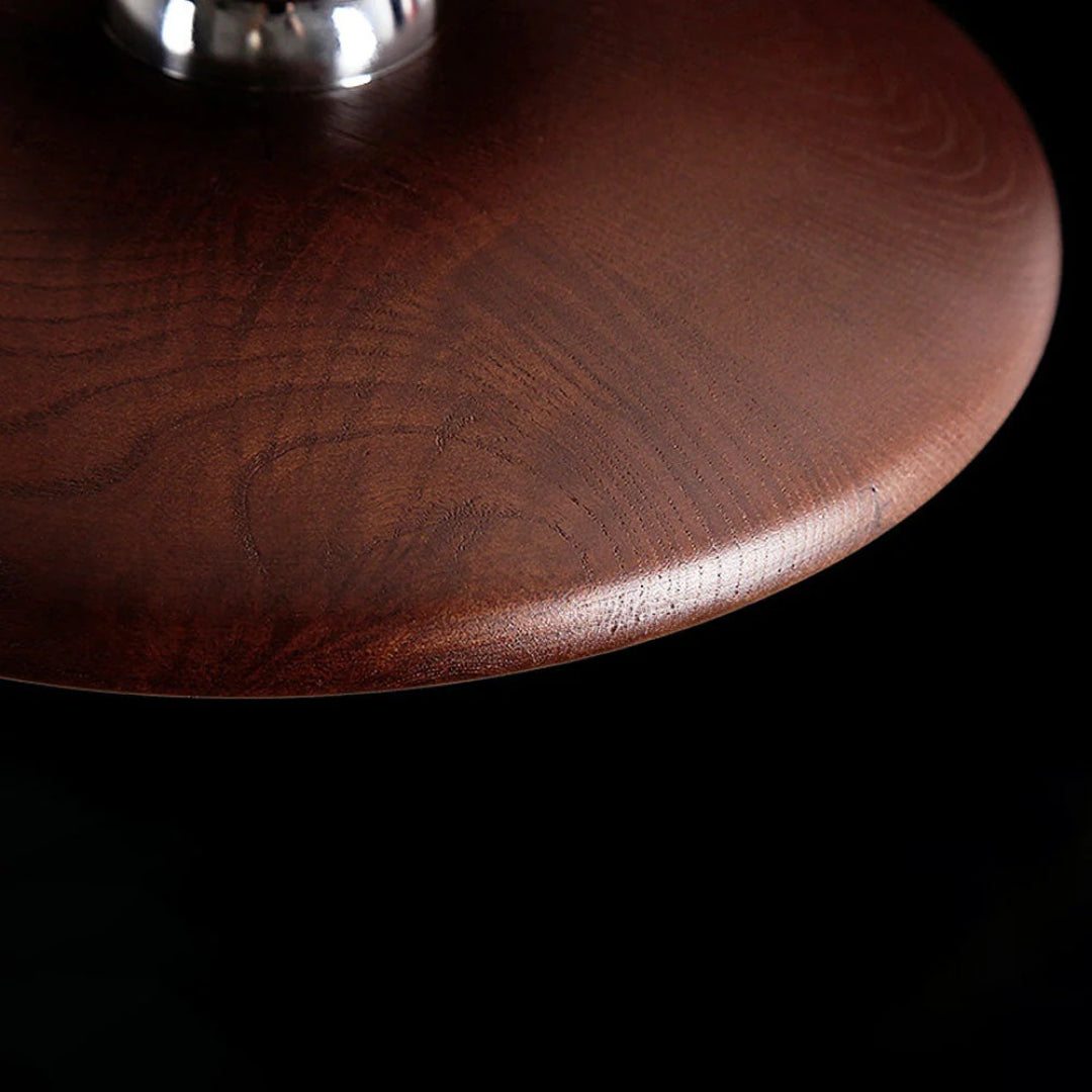 Wooden Globe Ceiling Light