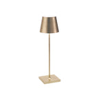 LED Table Lamp Aluminum Rechargeable Cordless Design | 12-Hour Battery Life | Dimmable Modern Portable Lighting Solution