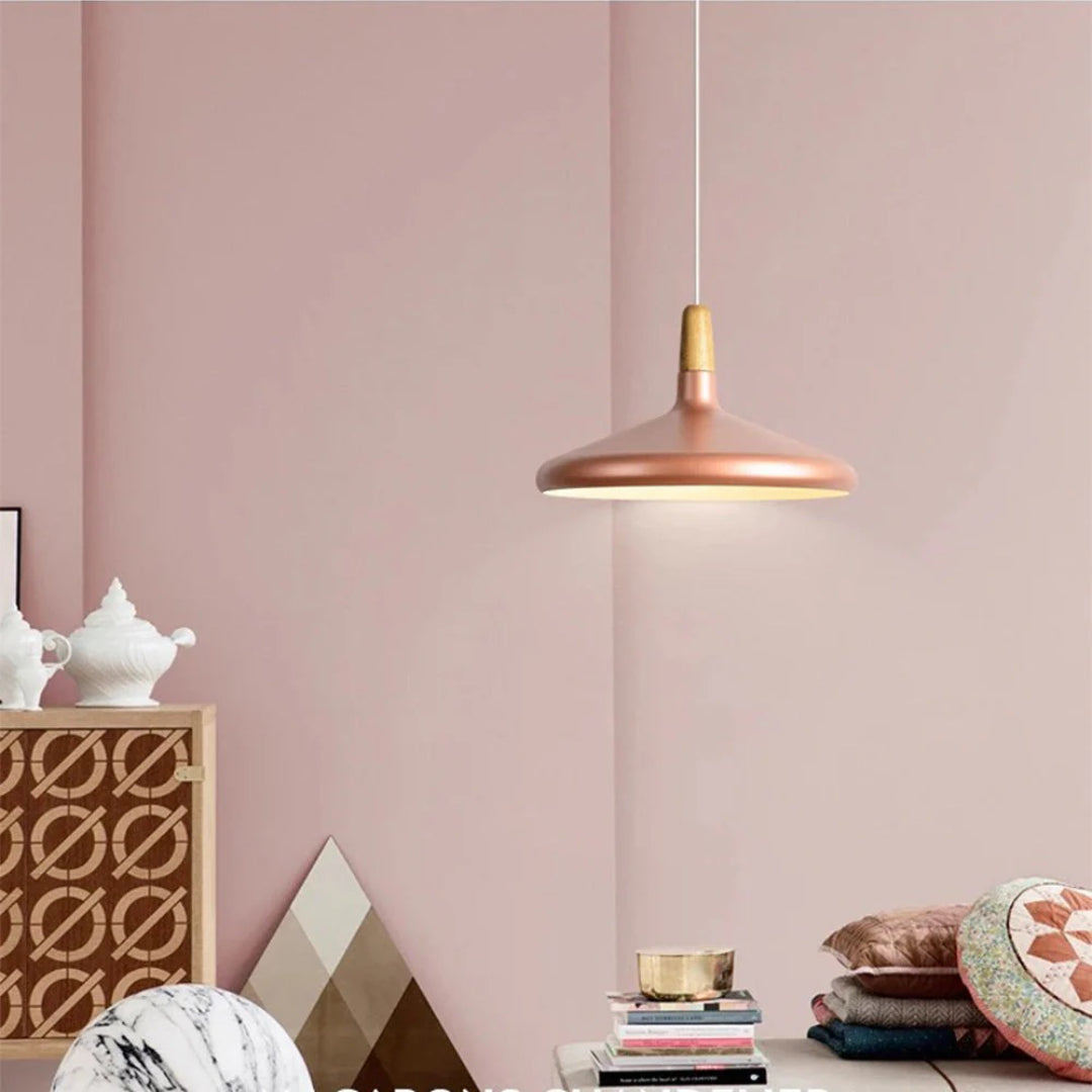 Scandinavian Wooden Pendant Light