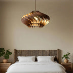 Japandi Wooden Pendant Light