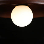 Wooden Globe Ceiling Light