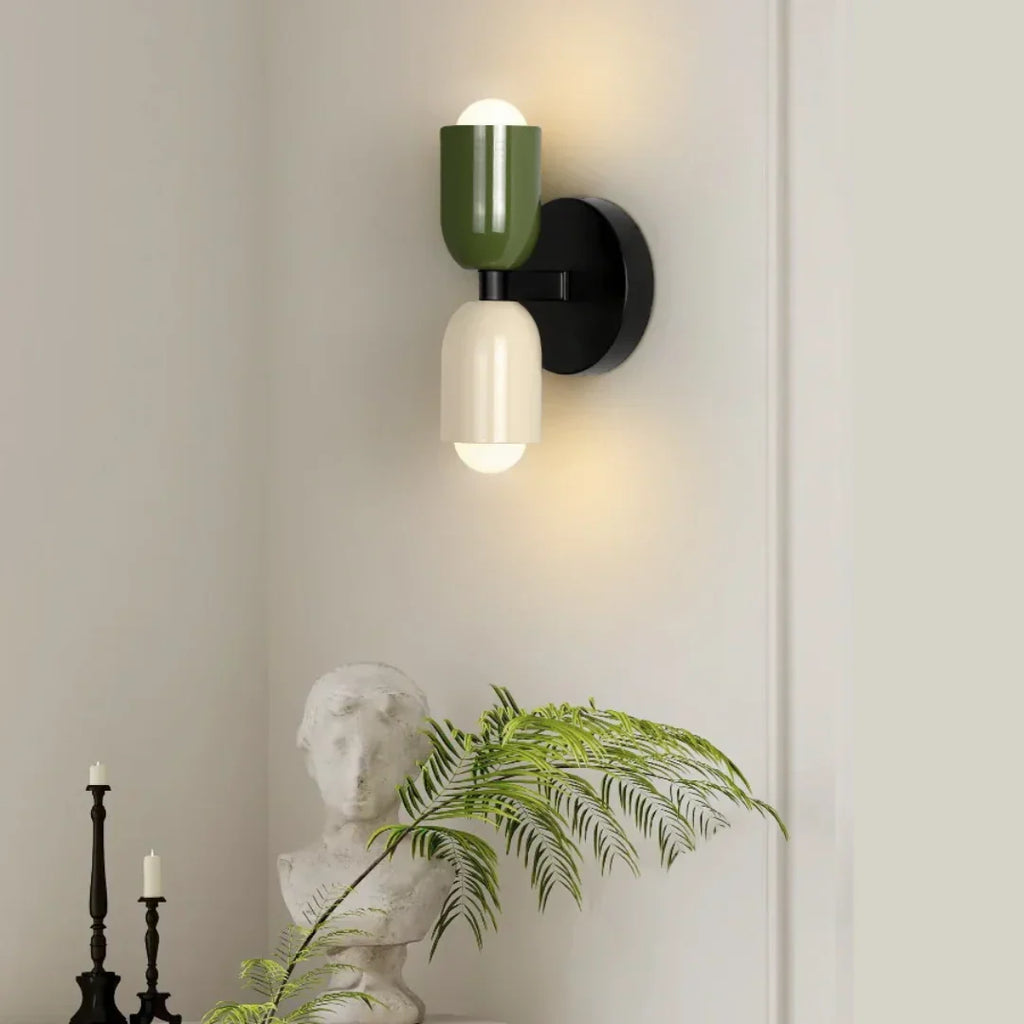 Scandinavian Glass Wall Light
