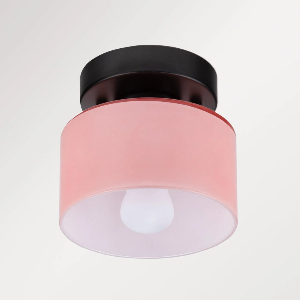 Vintage Fabric Ceiling Light