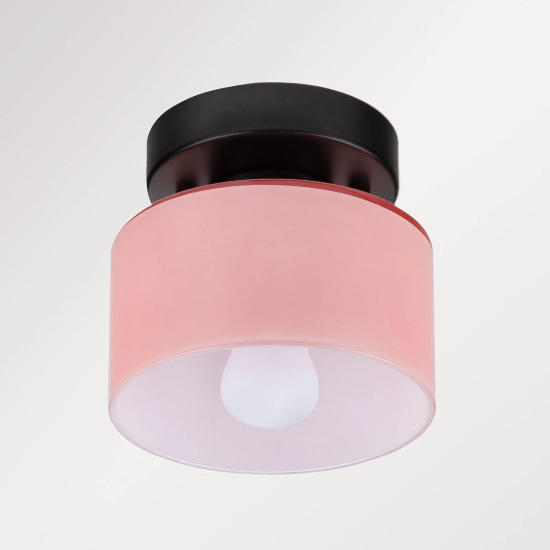 Vintage Fabric Ceiling Light