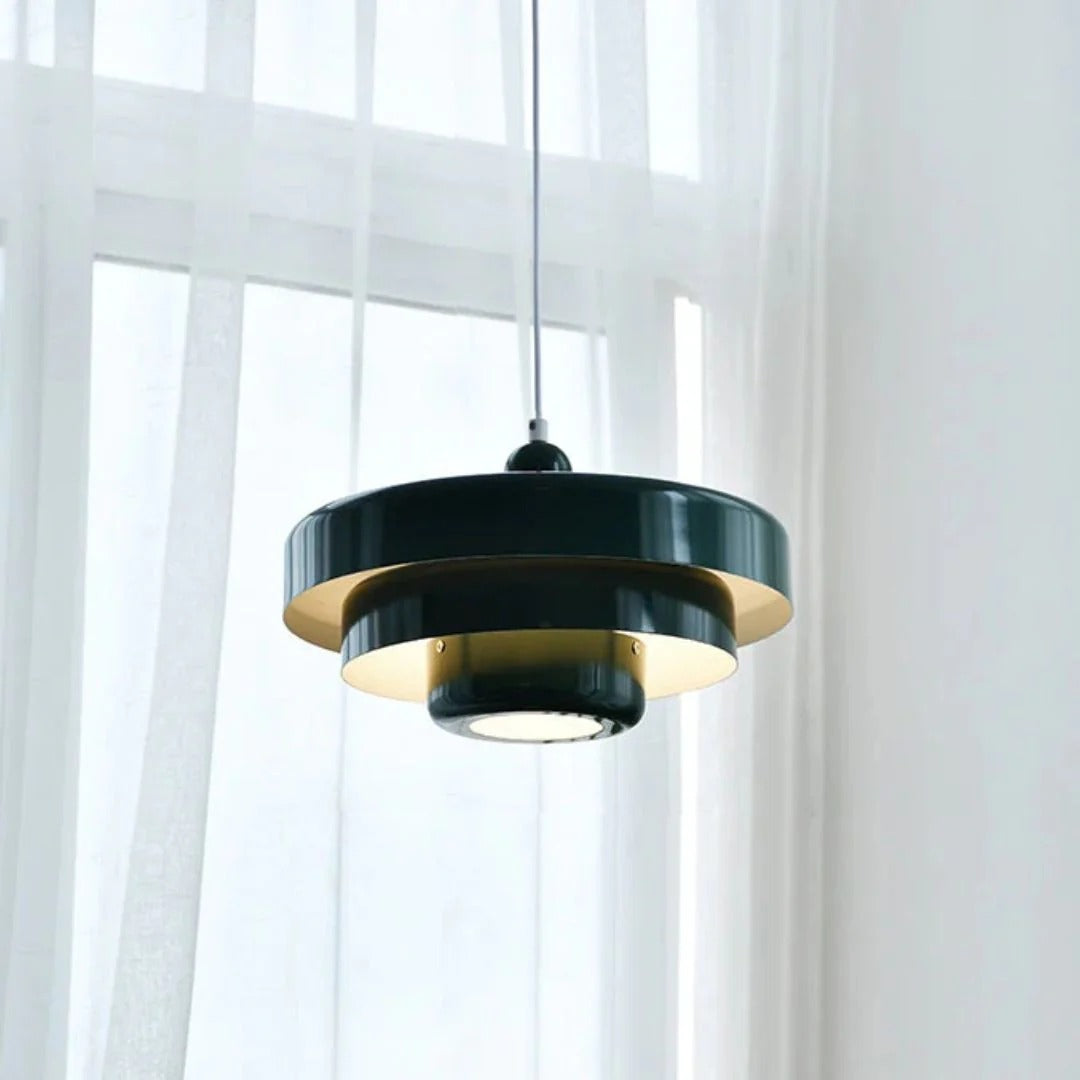 Layered Metal Pendant Light