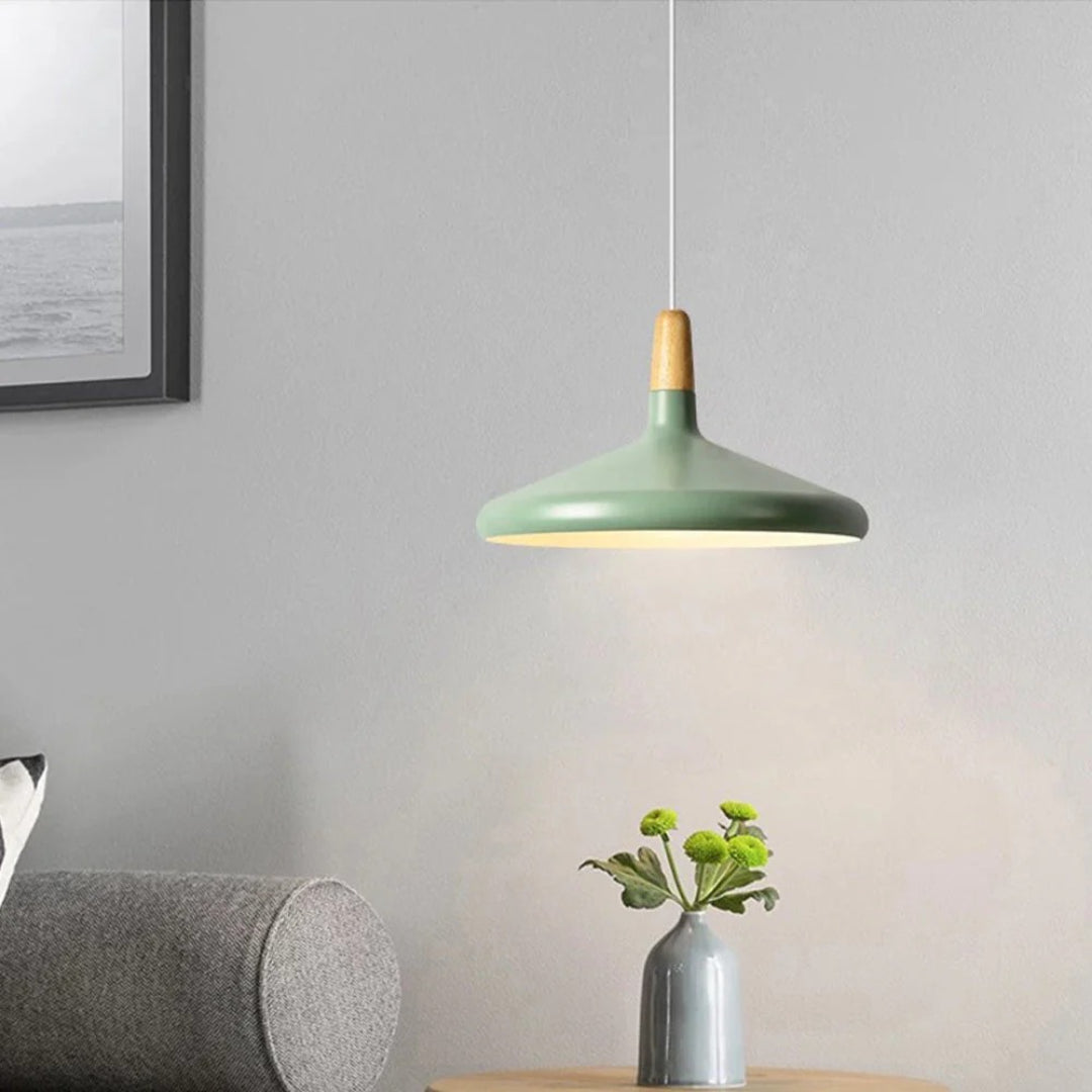 Scandinavian Wooden Pendant Light