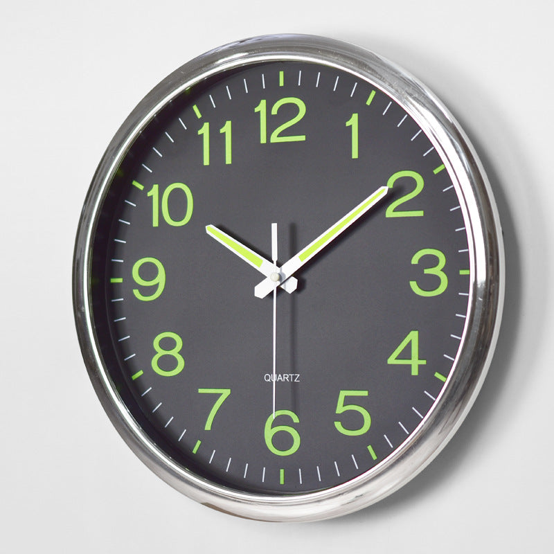 Large Luminous Wall Clock