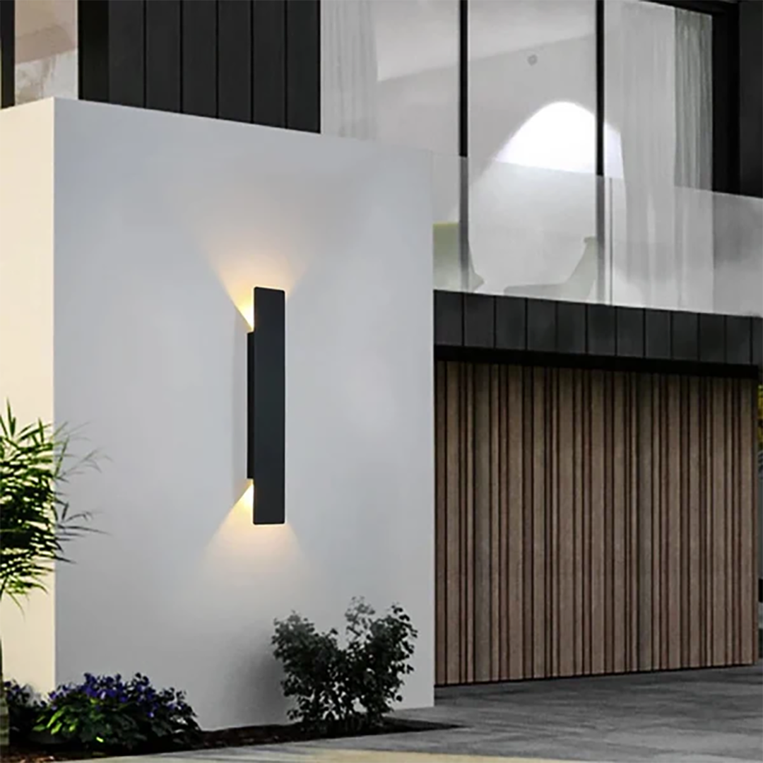 Waterproof LED Strip Wall Lamp – Slim Architectural Up Down Exterior Design