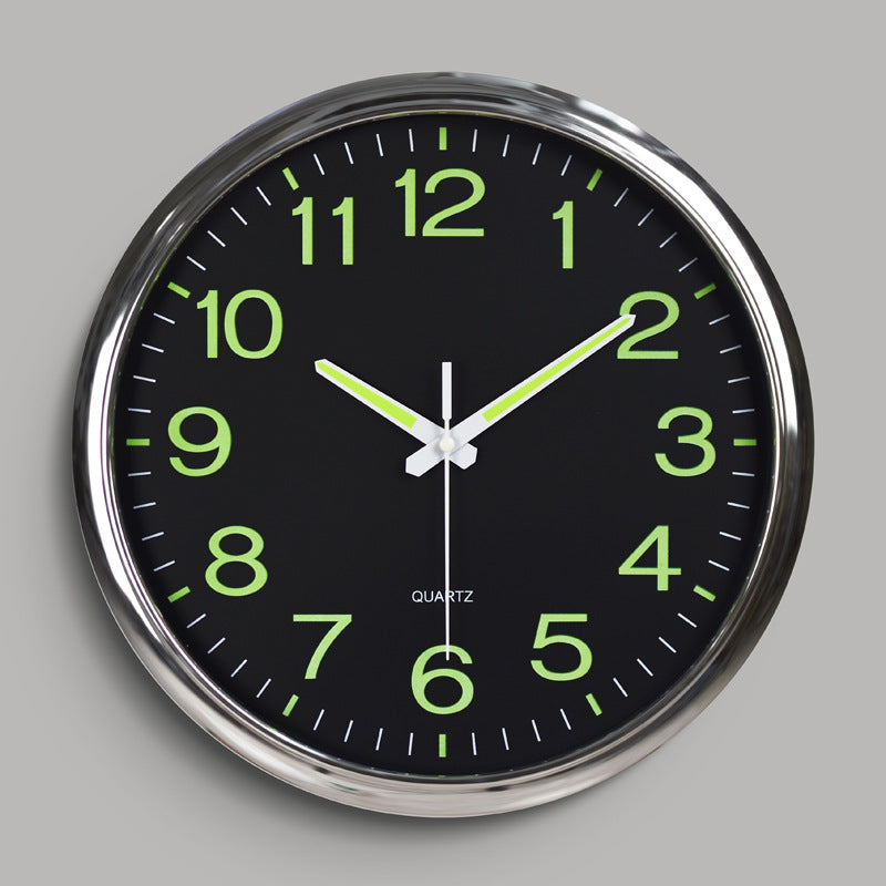 Large Luminous Wall Clock