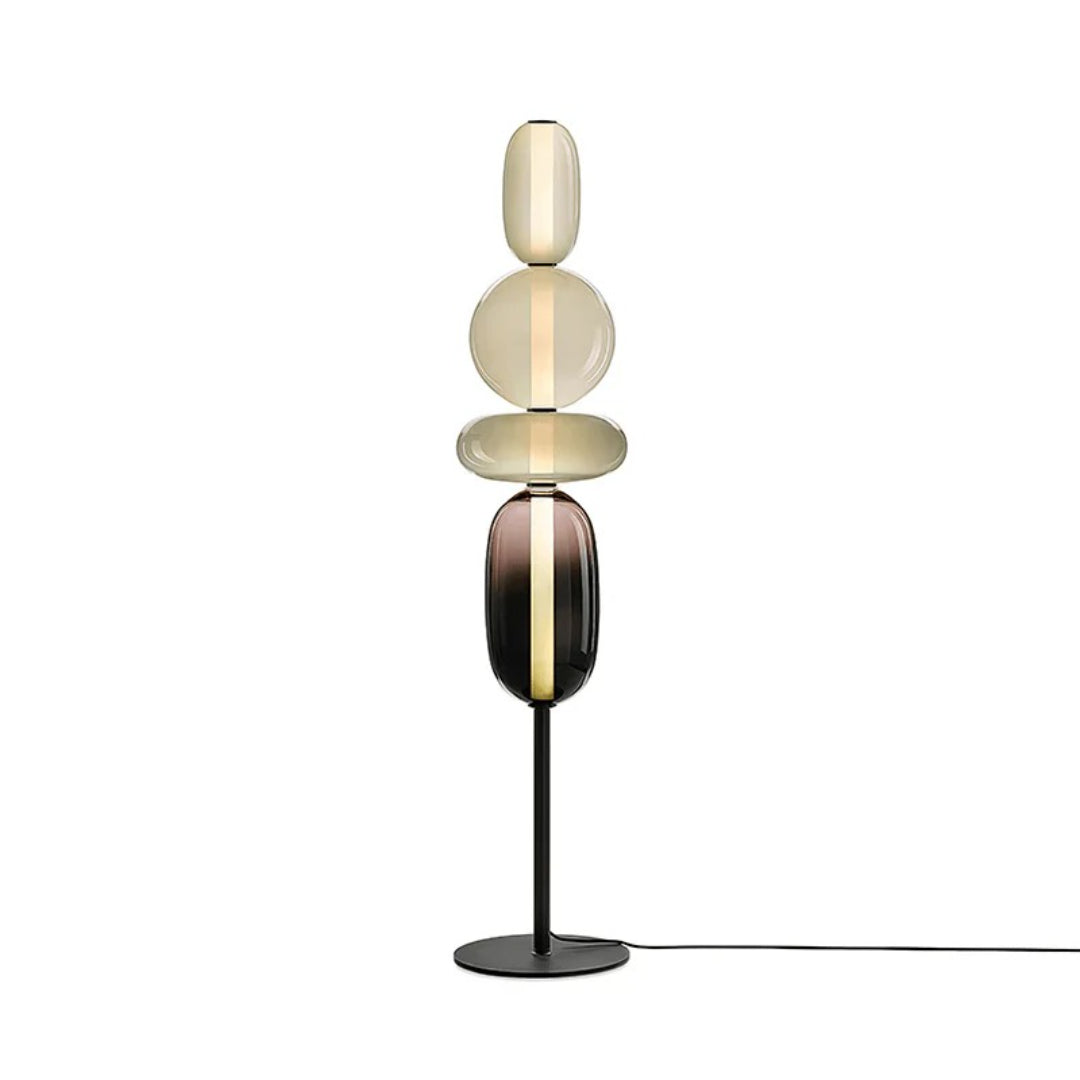 Modern Glass Floor Lamp