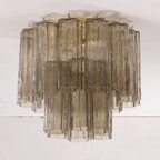 Flush Mount Ceiling Light Murano Glass Metal | Star Shape Cascade Style | Refined Soft Light Diffusion for Interior Spaces