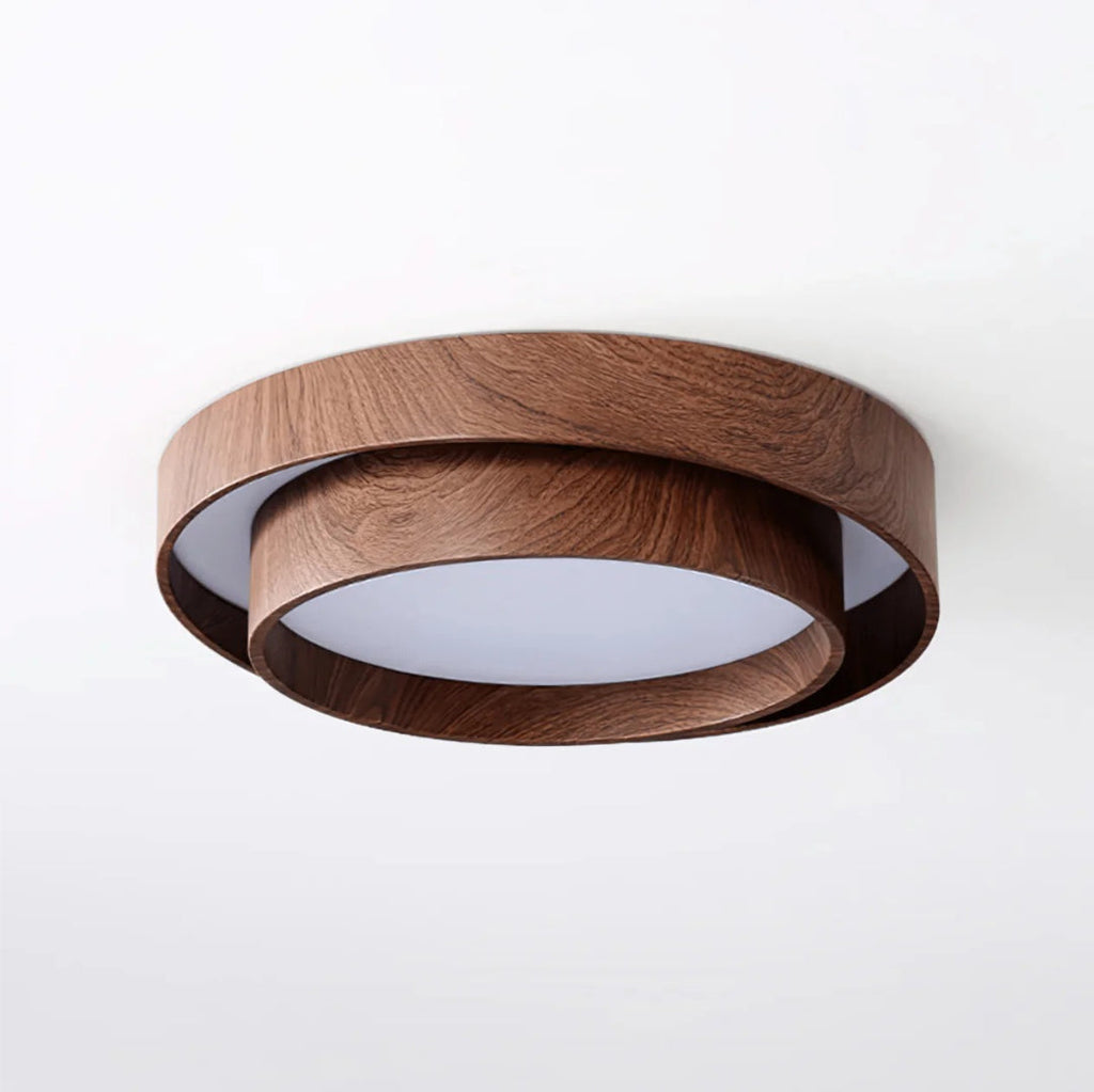 Japandi Wooden Ceiling Light
