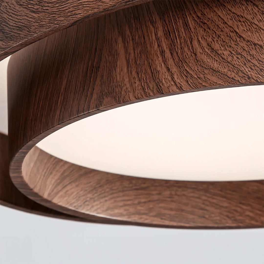 Japandi Wooden Ceiling Light