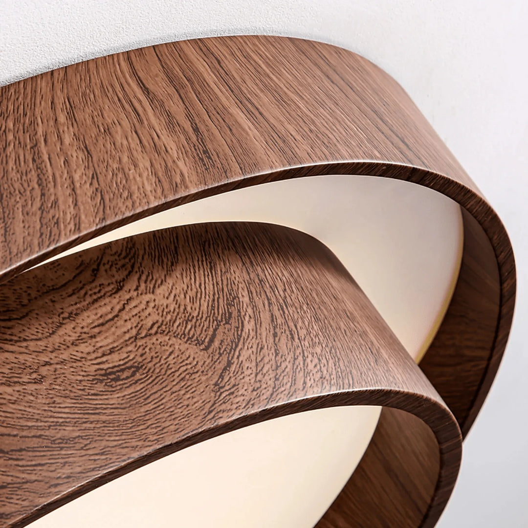 Japandi Wooden Ceiling Light