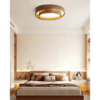 Japandi Wooden Ceiling Light