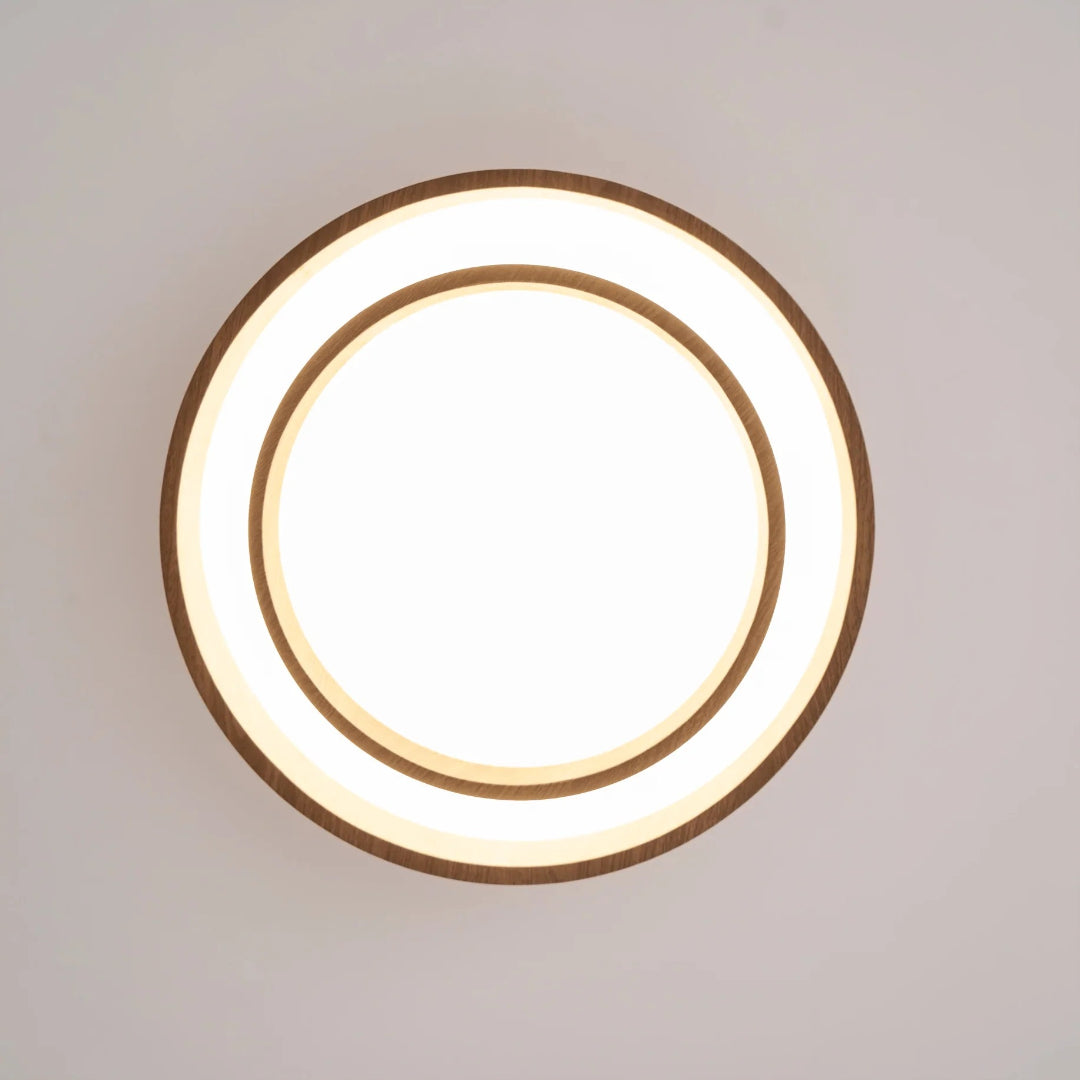 Japandi Wooden Ceiling Light