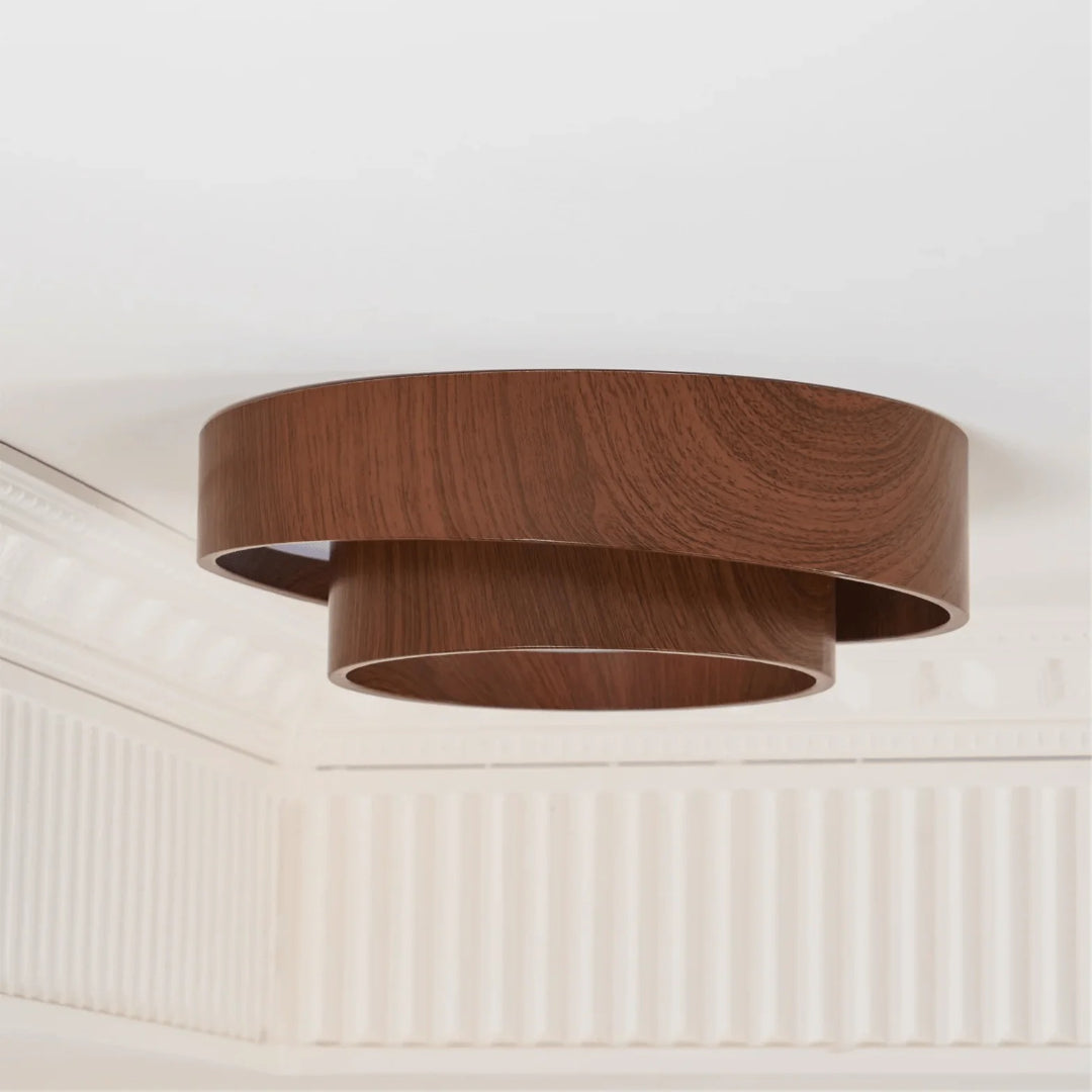 Japandi Wooden Ceiling Light