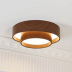 Japandi Wooden Ceiling Light