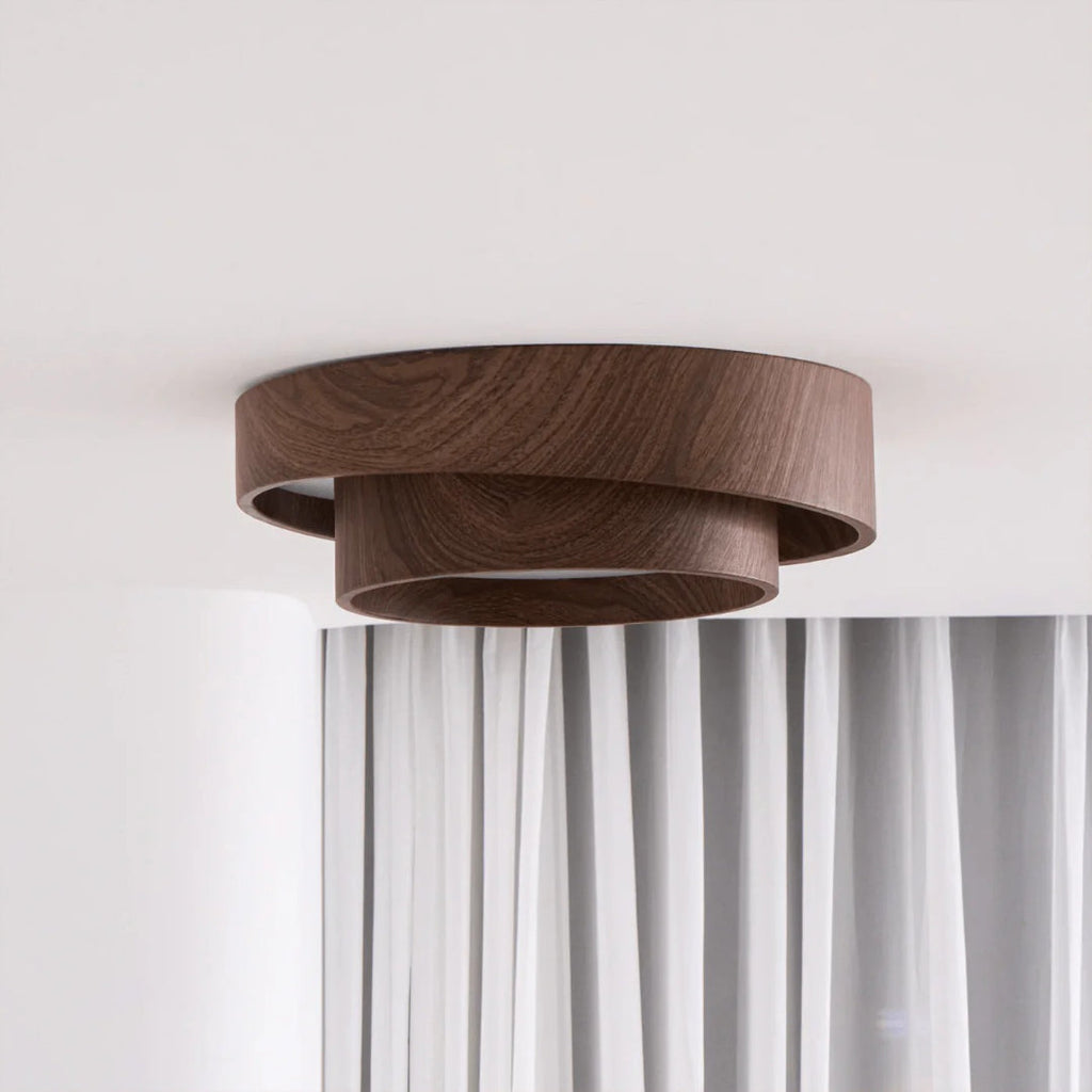 Japandi Wooden Ceiling Light