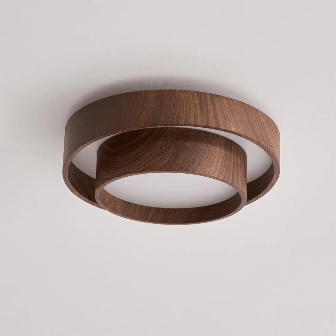 Japandi Wooden Ceiling Light