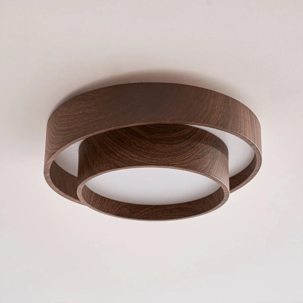 Japandi Wooden Ceiling Light