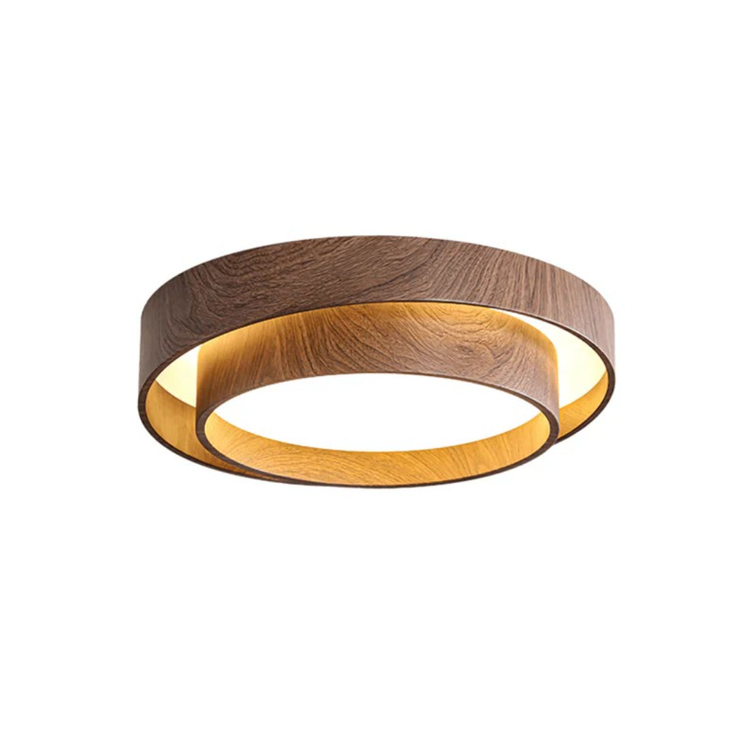 Japandi Wooden Ceiling Light