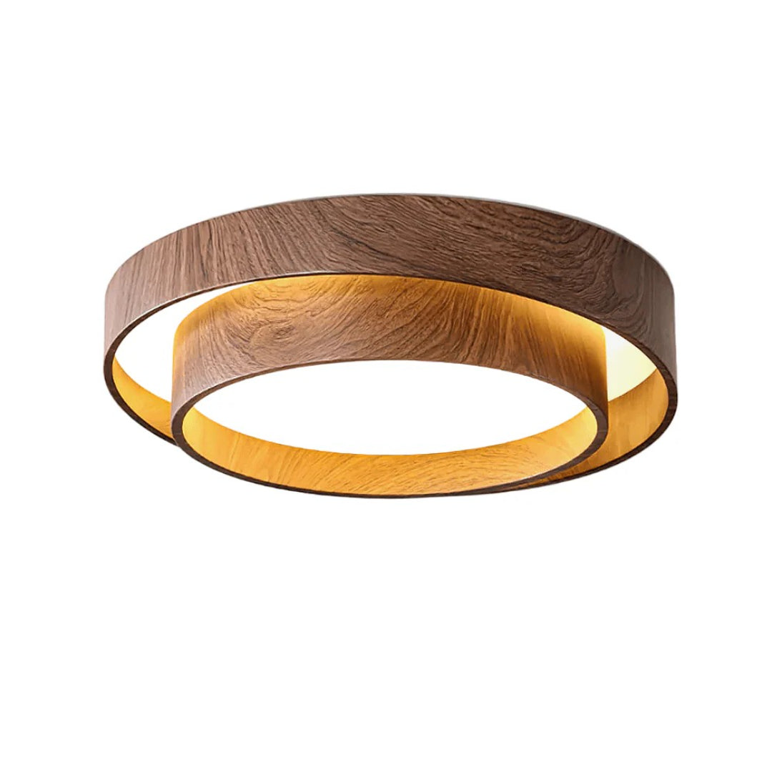 Japandi Wooden Ceiling Light